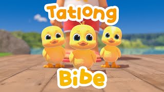 Tatlong Bibe 2024  Animated Filipino Children Song [upl. by Rosanne]