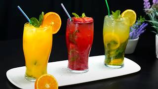 Top 3 most refreshing summer mocktails of this year Alcoholfree [upl. by Afesoj]