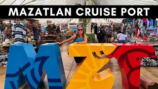 What To Expect Mazatlan Cruise Port  Carnival Panorama Mexican Riviera Cruise 2023 [upl. by Yankee547]