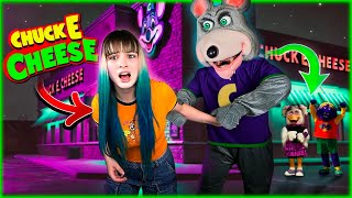 🟢 ENCONTRAMOS el ATERRADOR ESCONDITE de CHUCK E CHEESE y ME ATRAPÓ el RATÓN CHUCK 😰🧀😈 [upl. by Amluz805]