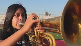 2 Downey high school football teams compete at SoFi Stadium [upl. by Mikey416]