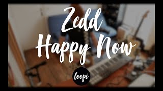 Zedd amp Elley Duhé  HAPPY NOW Loop Cover [upl. by Cooley186]