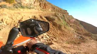 SCRR 2023 quotEl Paso Loopquot Roadbook Rally Stage  2022 KTM 690 Enduro R [upl. by Lirrehs]