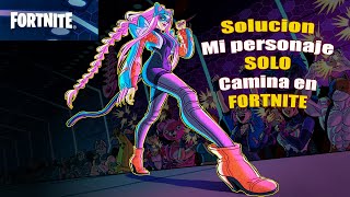 Solucion  Error de fortnite  El personaje no corre  solo camina  tampoco nada [upl. by Iruyas]