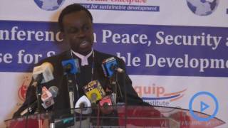 PLO Lumumbas moving speech at a peace conference [upl. by Ahsiryt]