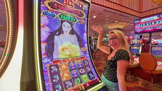 Las Vegas Slots Keep Paying My Wife [upl. by Burta]