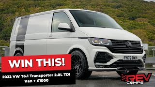 WIN THIS 2022 VW T61 Transporter 20L TDI Van  £1000 [upl. by Iclehc905]