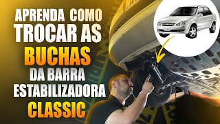 Aprenda Como Trocar as Buchas da Barra Estabilizadora do Corsa Classic [upl. by Evoy]