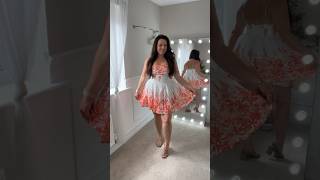 Zimmermann HampM Dress Dupe 🤍🧡 designerdupe hmhaul hmdress [upl. by Odlavu134]