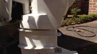 Evinrude Etec 30hp How To Flush Properly [upl. by Neroled983]