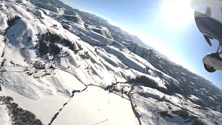 Departing Methow Valley Westbound Over the Cascade Mountains [upl. by Aifoz]