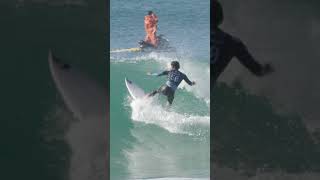 Kanoa Igarashi blowing tail at jbay shorts [upl. by Leind961]