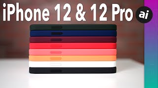 Every Apple Silicone Case for iPhone 12 amp iPhone 12 Pro [upl. by Jen]