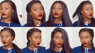 8 Façon Simple de Coiffer sa Lace Wig [upl. by Daffie156]