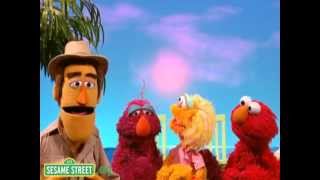 Sesame Street Survivor Musical Chairs with Elmo Telly and Zoe [upl. by Nylesaj452]