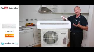 Kelvinator KSV35HRC air conditioning unit reviewed by expert  Appliances Online [upl. by Emarie]