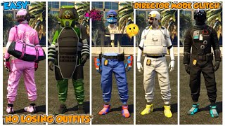 GTA 5 ONLINE  HOW TO GET MULTIPLE MODDED OUTFITS USING TRANSFER GLITCH DIRECTOR MODE GLITCH [upl. by Kreager]