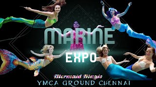 First Time in India  Mermaid Show  Marine expo  YMCA ground  Chennai  2024 [upl. by Demetra]