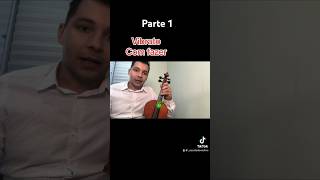 Como fazer vibrato no violino parte 1 [upl. by Nachison]