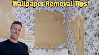 Wallpaper Removal What Worked and What Didnt [upl. by Wenn]