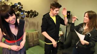 Justin Bieber and Carly Rae Jepsen Take a Quiz about Canada [upl. by Aronle]