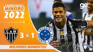 ATLÉTICOMG 3 X 1 CRUZEIRO  MELHORES MOMENTOS  FINAL MINEIRO 2022  geglobo [upl. by Risay]