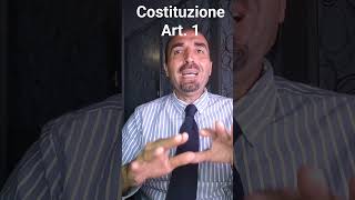 Chiarelli legge la Costituzione articolo 1 [upl. by Olnek]