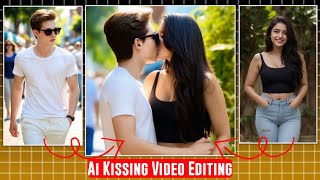 Photo Se Kiss Karne Wali Video Kaise Banaye  Ai Kissing Video Generator  Kissing Ai Video Editing [upl. by Nortna]