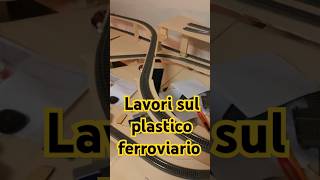 Lavori in corso sul mio primo plastico ferroviario modellismo h0 plasticoferroviario layout [upl. by Grogan]