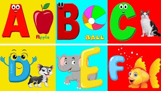 a for apple b for ball  Abcd Song I Abcd Rhymes I Abc Song Nursery Rhymes I Kids Class in Bangla [upl. by Aala386]