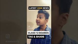 Latest CBSE News  Class 12 Boards 2024  CA Parag Gupta shorts [upl. by Ardnahcal]