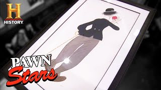 Pawn Stars SELLER LOSES  in Famous Artwork Sale Season 9 [upl. by Kristen312]