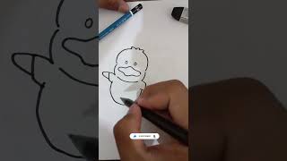 Menggambar karakter pekkledrawing drawingtutorial viralvideo [upl. by Natanoy63]