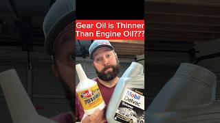 Gear Oils are Thinner than Engine Oils…Sometimes [upl. by Cummine]