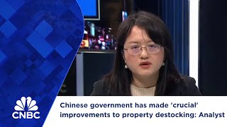 Chinese government has made crucial improvements to its property destocking policies Analyst [upl. by Lindner]