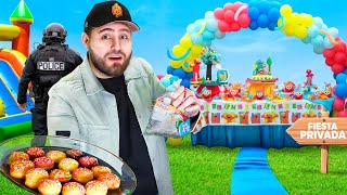 ¡¡ME COLÉ EN UNA PIÑATA A COMER GRATIS 🥴🎉🥳 [upl. by Adiaz]