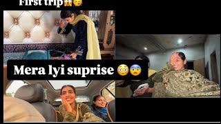 Gurjass veera n ditta suprise😱🤓😨 First trip with🧐🤔dekho asi kitha puch gya😳🥳 [upl. by Teloiv22]