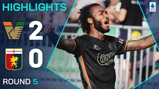 VENEZIAGENOA 20  HIGHLIGHTS  Venezia claim first win of the season  Serie A 202425 [upl. by Candie]