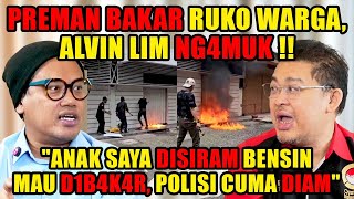 PREMAN2 KUASAI RUKO WARGA DISIRAM BENSIN MAU D1B4K4R‼️ DIDUGA DIBEKING OKNUM P0L15I‼️ [upl. by Acinahs]