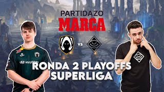 ¡EN DIRECTO SUPERLIGA LEAGUE OF LEGENDS  PLAYOFFS Los Heretics  Guasones [upl. by Kaile253]