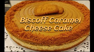 Biscoff Lotus Caramel Cheese Cake [upl. by Anasor]