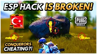 ESP HACK IN PUBG MOBILE hacker gameplay [upl. by Anika]