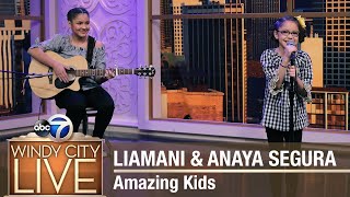 Liamani and Anaya Segura  Amazing Kids  “Photograph” by Ed Sheeran [upl. by Brucie]