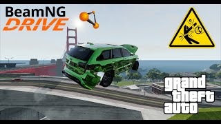 GTA Stunts amp Jumps In BeamNG l SmokeyJupiter [upl. by Sarette]