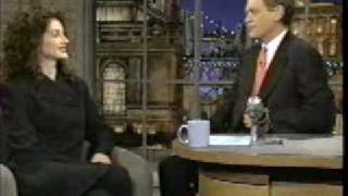 Julia Roberts on David Letterman 1996 part 1 [upl. by Kacerek981]