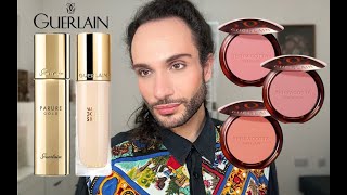 Guerlain Parure Gold Foundation Review  NEW Guerlain Terracotta Blush Review [upl. by Lacee741]