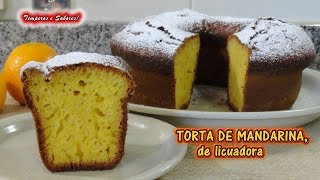 TORTA DE MANDARINA de Licuadora fácil [upl. by Apur]