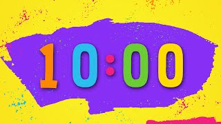 10 Minute Kids Cleanup Countdown with Song HD [upl. by Angelico759]