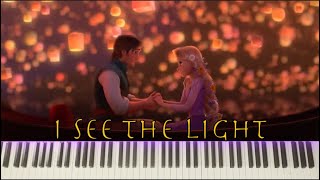 I See The Light  Tangled  Piano CoverTutorial  Performed by Sanvi Gupta [upl. by Karna76]