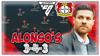 Replicate Xabi Alonsos Bayer Leverkusen Tactics in EAFC 24 [upl. by Laughlin]